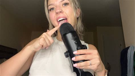 Asmr Spit Painting On My Blue Yeti Fast Aggressive Eating My Blue