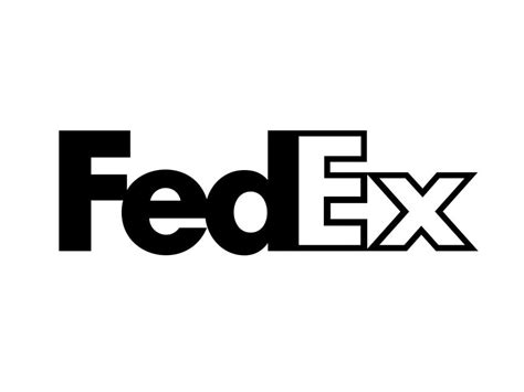 Fedex Black Logo PNG vector in SVG, PDF, AI, CDR format