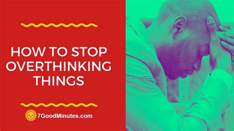 How To Stop Overthinking Things And Start Taking Action Youtube