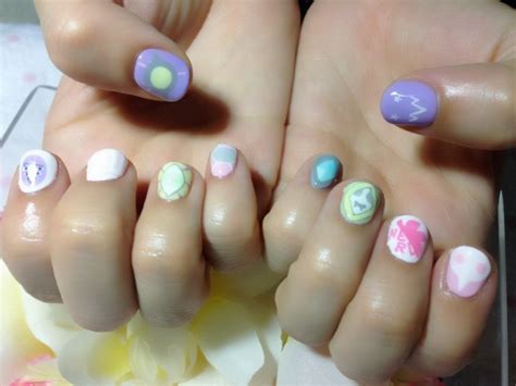 Pastel Evangelion Angel Nails 2 6 Anime Gallery Tokyo Otaku Mode