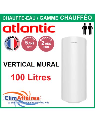 Chauffe Eau Lectrique Atlantic Chauff O Vertical Mural L