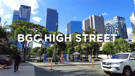 2022 Bgc High Street Walk Tour Bonifacio Global City Taguig