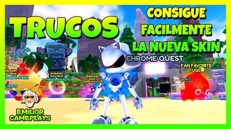 Trucos Para CONSEGUIR FACILMENTE La Skin De CHROME METAL SONIC En