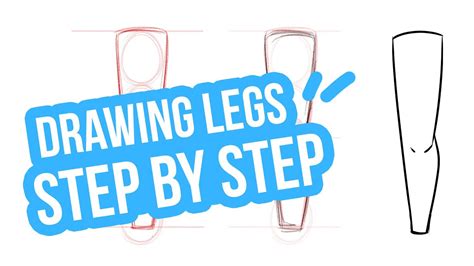 How To Draw Cartoon Legs Step By Step Drawing Tutorial Youtube