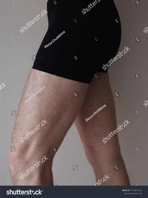 Strong Man Legs Muscles Stock Photo 1919547755 Shutterstock