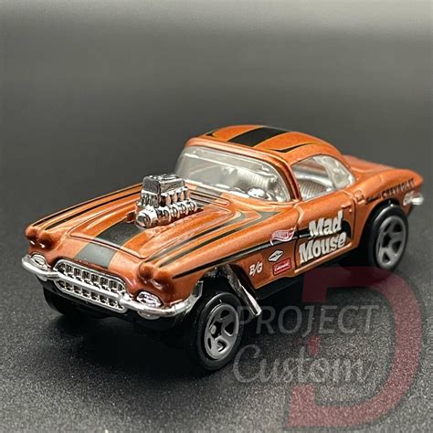 Hot Wheels 62 Corvette Gasser Copper Brown Diecast Etsy