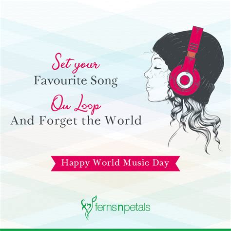 50+World Music Day Quotes: Images & Messages - Ferns N Petals