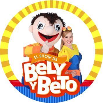 The Logo For El Show De Belly Y Bero With An Image Of A Smiling Man And