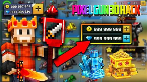 NEW Pixel Gun 3D Hack Mod 17 5 2 Unlimited Gems And Coins Max