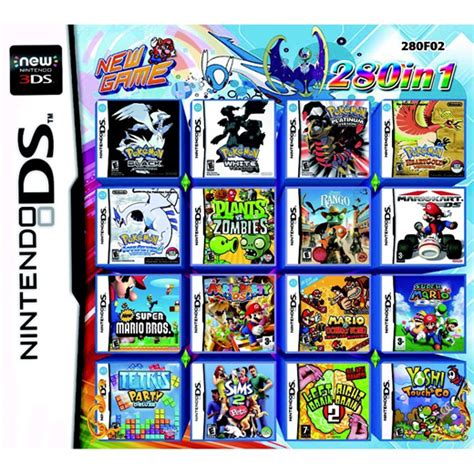 Qoo10 280 Games In 1 Video Game Cartridge For Original Nintendo NDS