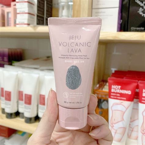 M T N L T M N M I The Face Shop Jeju Volcanic Lava Peel Off Clay Nose