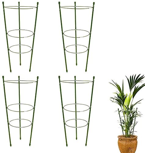 Lot De 4 Cages De Support Pour Plantes Piquets De 45 7 Cm Supports De