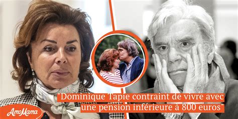 Veuve ruinée Dominique Tapie vivrait avec moins de 800 euros Son