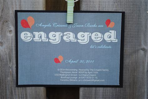 cute engagement party invitation wording