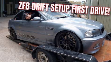 TURBO E46 M3 TurboLamik ZF8 Swap First Drive YouTube