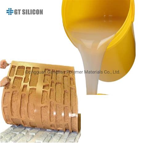 Shore A Tin Cure Silicone Rubber Liquid Material For Mold Making