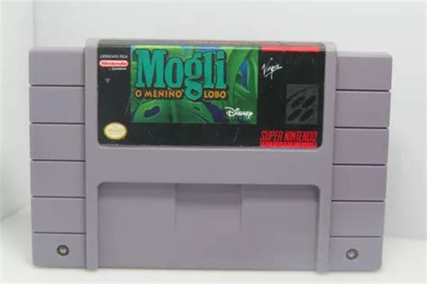 Mogli O Menino Lobo Original Super Nintendo Snes Parcelamento