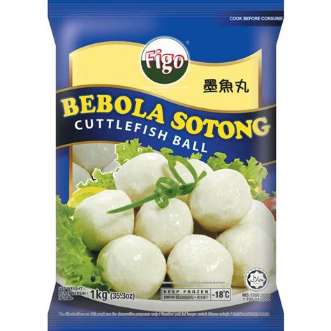 FIGO Cuttlefish Ball 1kg Per Pack Delivery Within Klang Valley Only