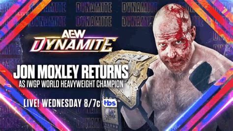 Jon Moxley é Anunciado Para O Próximo Aew Dynamite