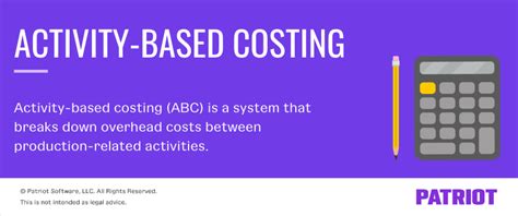 Activity Based Costing Definition Process Example