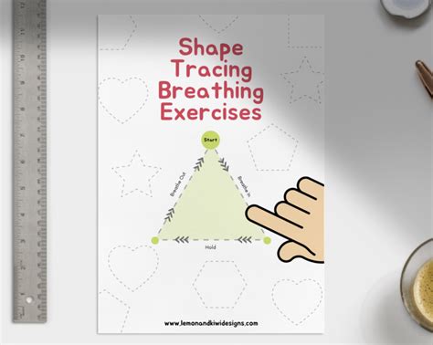 Printable Shape Breathing Exercises Lemon And Kiwi Designs