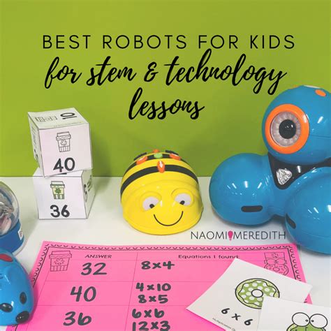 Best Robots for Kids for STEM & Technology Lessons - Naomi Meredith