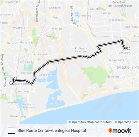 blue centre lentegeur hosp Route: Schedules, Stops & Maps - Blue Route ...