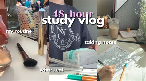 Productive STUDY VLOG 7am Mornings Exam Prep My Efficient Routine