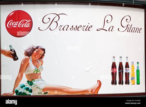 Vieux Panneaux Publicitaires Coca Cola Banque De Photographies Et D