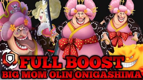 Full Boost Big Mom Olin Onigashima Gameplay One Piece Bounty Rush