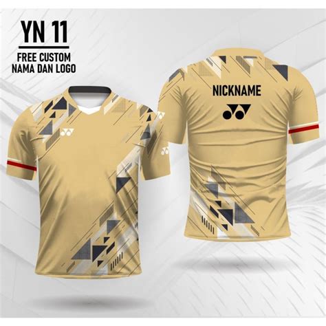 New Yonex Badminton Jersey Badminton T Shirt Custom Name And Lazada Ph