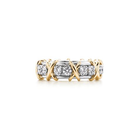 tiffany  schlumberger sixteen stone ring  diamonds tiffany