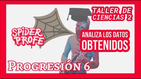 Spider Profe Analiza Los Datos Obtenidos Taller De Ciencias 2 P6