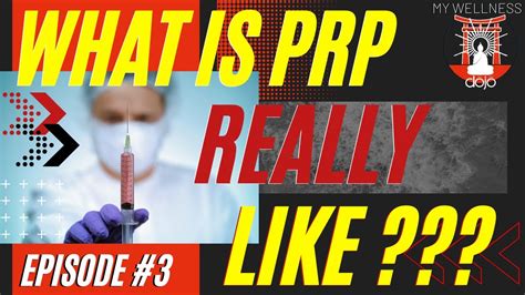 What Is Prp Really Like Episode 3 Youtube