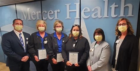 Everheart Hospice Awards Presented To Several Mercer Health Staff