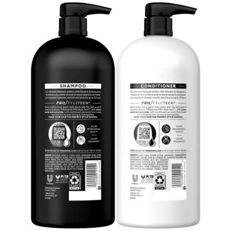 Tresemme Ultimate Moisture Shampoo And Conditioner 39 Fluid Ounce Pack Of 2 1 Unit Smith’s