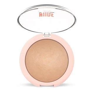 Golden Rose Highlighter Nude Look Sheer Baked Powder Nude Glow