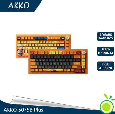 AKKO B Plus Co Branded Wireless Mechanical Keyboard RGB Hot Swappable Gaming Keyboard