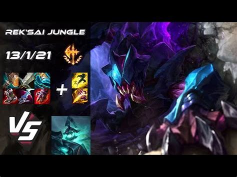 JUNGLE Rek Sai Vs Hecarim NA Challenger Patch 14 12 YouTube