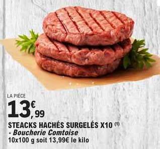 Promo Steacks Hach S Surgel S X Chez E Leclerc Icatalogue Fr