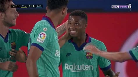 Ansu Fati Scores The 9000th Goal Of Barcelona S History LaLiga 19 20