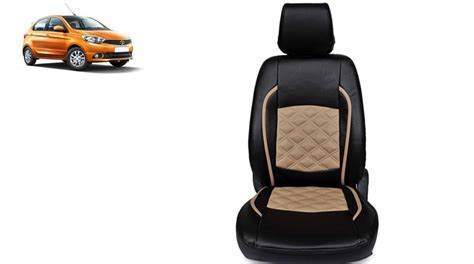 Tata Tiago PU Leather Car Seat Cover PU0010 Amazon In Car Motorbike