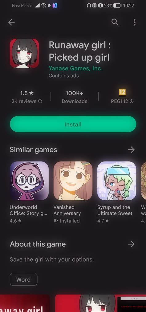 An Iphone Screen Showing The Game S Avatars And Their Name Runaway