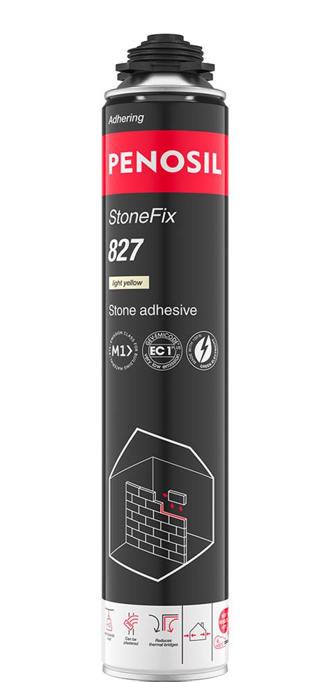 Penosil Stonefix Adhesive Gun Foam For Construction Blocks And Stones