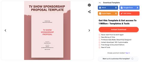 10 Templat Paket Sponsor Yang Dapat Diunduh Unduh Gratis Pdf Word Ppt