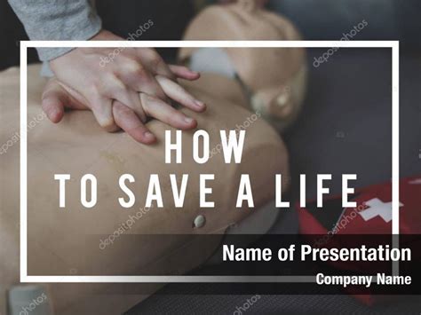 Cpr Training Demonstration Powerpoint Template Cpr Training