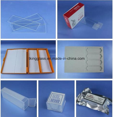 D263t Laboratory Disposable Microscope Cover Glass Slides China Cover