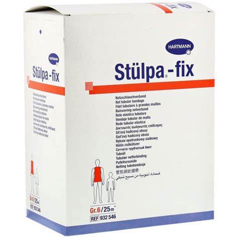 Эластичный Трубчато-сетчатый Бинт для Фиксации Stulpa-fix®, Размер 6 ...