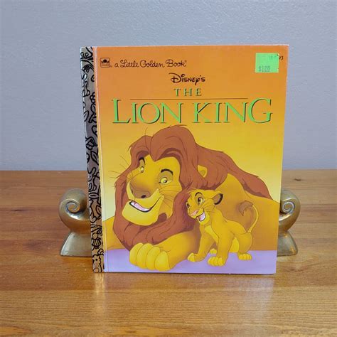 Vintage Disney S The Lion King A Little Golden Book 1994 Justine Korman Ill Don Williams And H