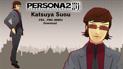 Persona 2 Katsuya Suou Fbx Pmx Download By Eldritchmeat On Deviantart